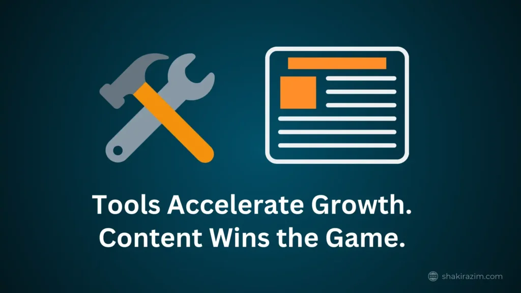 Tools Accelerate Growth Content Wins-the Game