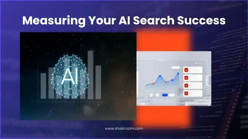 Analytics dashboard showing AI search performance metrics including AI referrals, citations, and visibility tracking