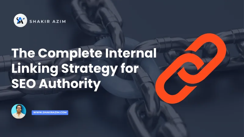 Internal linking strategy guide with topic clusters and pillar pages for SEO authority building