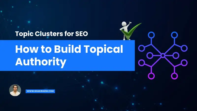 Topic clusters for SEO pillar page and cluster content network