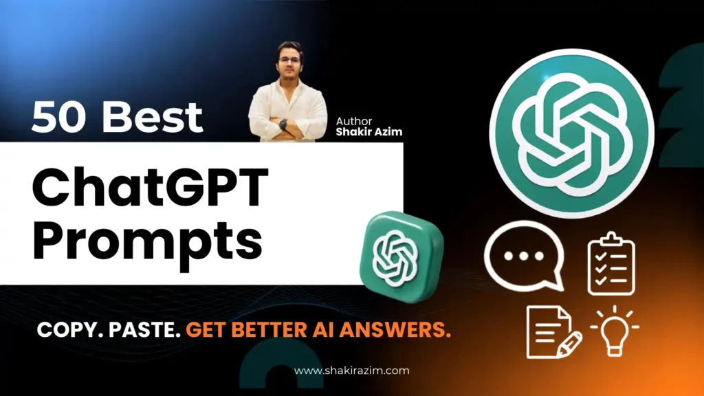 50 Best ChatGPT Prompts with copy and paste examples for better AI answers